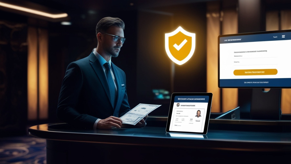 Documentos de verificação e aprovação de cashout em ambiente de casino